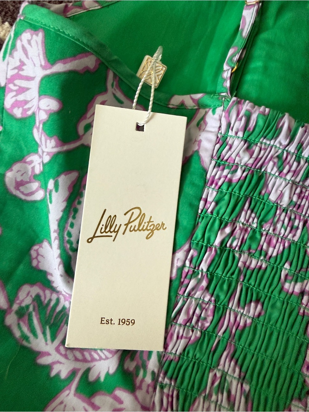 Lilly Pulitzer Winslow Maxi set. NWT size 14 - Picture 6 of 11